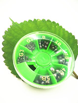 Rocky fishing accessories fishing supplies equipment boxed lead lead Asian counterweight lead drop lead lead lead