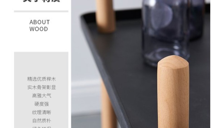 Bàn cà phê đơn giản Bắc Âu vuông hiện đại căn hộ nhỏ lăn sofa bên thiết kế sáng tạo gác xép Nhật nhỏ - Bàn trà bàn trà sofa