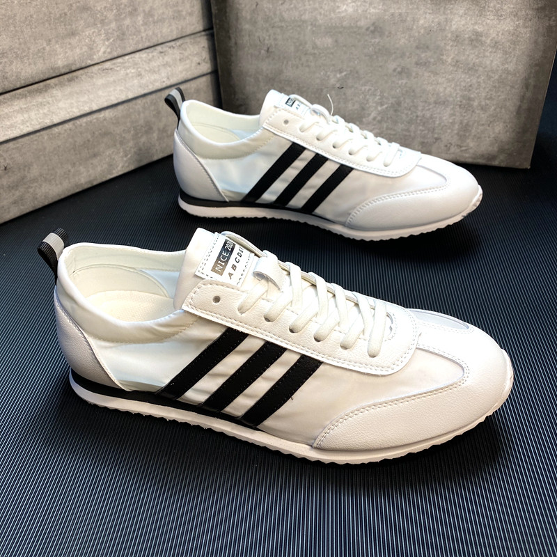 2023 new Agan shoes Men's trends breathable 100 hitch sport casual shoes Men's Deodorant Soft Bottom White Sails Shoes 