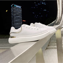 Small White Shoes Man Genuine Leather Breathable 2022 new advanced senses Mens casual shoes Han version Tidal Male Board Shoes Summer