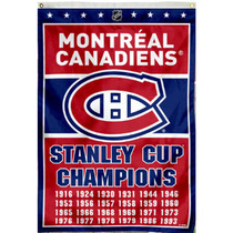 Montreal Canadiens 24 Time Stanley Cup Champions Garden Flag