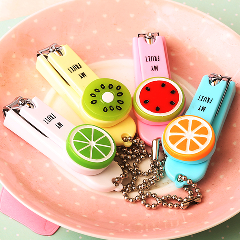 Cute fruit styling nail clippers stainless steel nail clippers nail clippers nail manicure nail repair tools