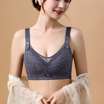 Rouje Joffi brief ultra-thin Lace Big Chest with small Polygy Adjusted Type Collection of Breast Proof Sagging Bra