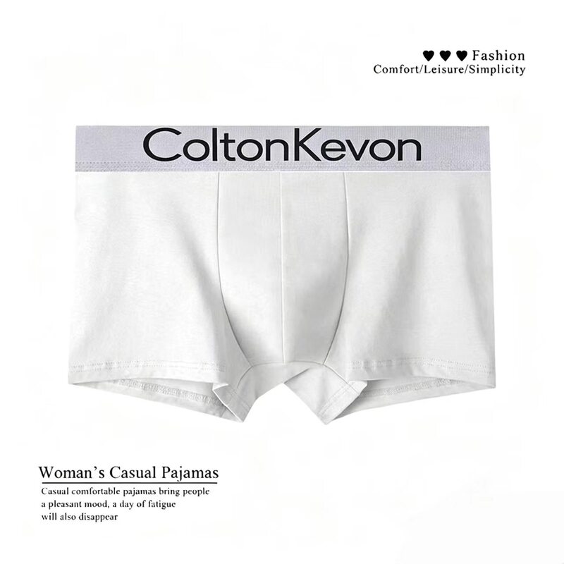 Ck&Ljrltho Men's Underwear Pure Cotton 2026 New Style Large Size Boxer Briefs American Style White Shorts One Pack Ck&Ljrltho Men's Underwear Pure Cotton 2026 New Style Large Size Boxer Briefs American Style White Shorts One Pack
