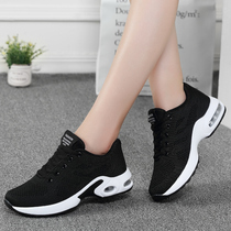 New dance shoes Four Seasons mesh breathable fitness jumping shoes Black