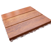 Outdoor wall panel balcony ceiling solid wood gusset indoor background wall decorative panel pineapple grid solid wood strip wall gusset