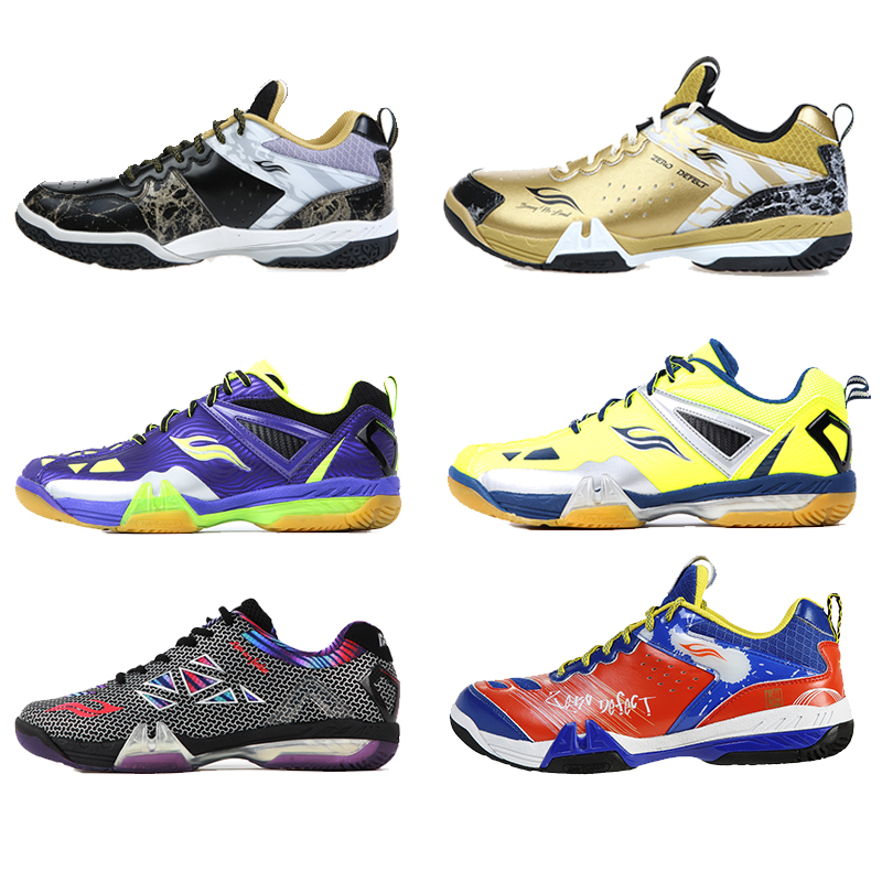 Poli carbon armor black lack 014 015 027 badminton shoes men and women casual running sneakers 631