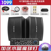 Беспроводной микрофон, караоке, 10 дюймов, 2 шт