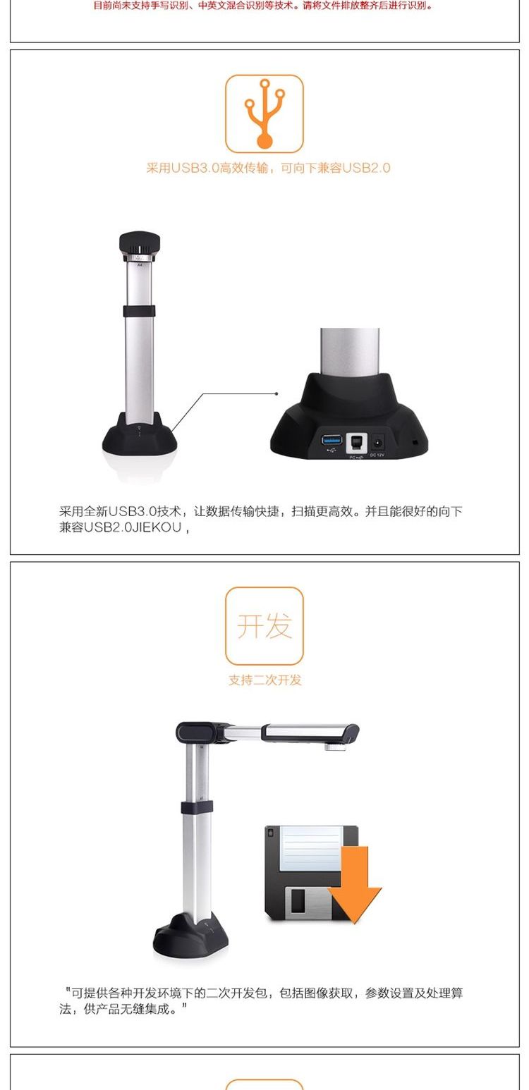Máy quét tập tin tốc độ cao di động độ nét cao Liangtian Gao Paiyi S1500A3 15 triệu pixel - Máy quét máy scan 2 mặt canon
