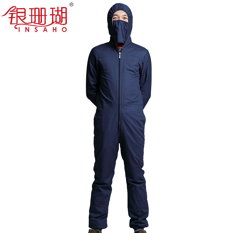 Silver coral radiation protection tooling connected to silver fiber protective clothing workwear men and women's clothing winter SHD009