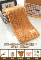 Коралловый бархатный хаки 3 Группа+игла палка+наклейка для медведя+подарочный пакет