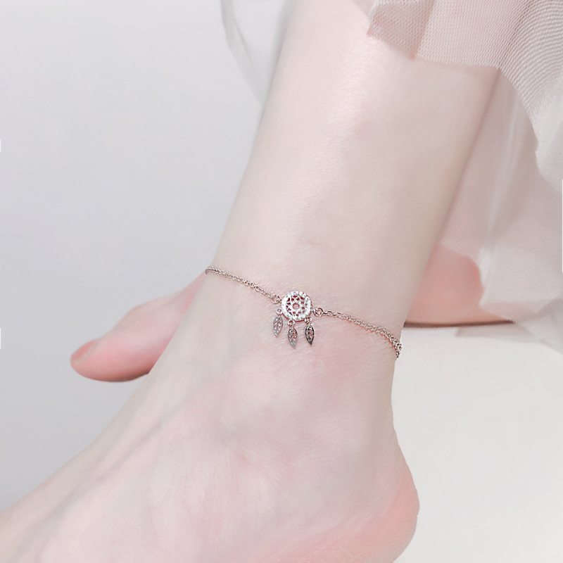Chaine de cheville Femme en Argenterie - Ref 3103559 Image 1