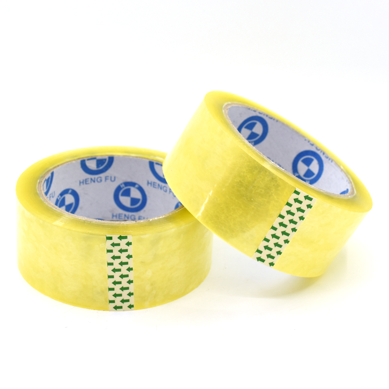 Transparent tape Large roll tape Sealing tape Paper sealing glue Express packing glue Width 4 5CM 4 2CM