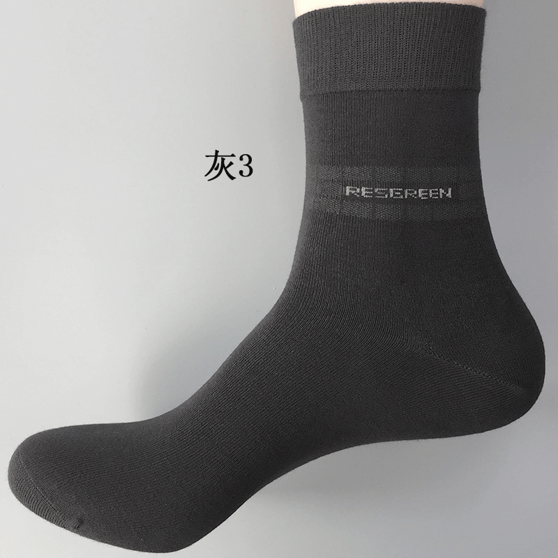 Vần xanh Falei sợi tre vớ đích thực khử mùi kháng khuẩn bốn mùa tre than đen ống vớ tất đẹp hàn quốc