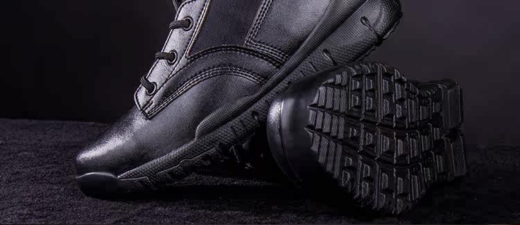 Boots militaires pour homme - respirant - Ref 1399352 Image 57