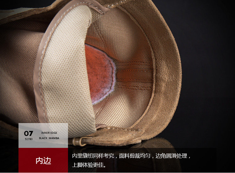 Bottes militaires pour homme - porter - Ref 1399130 Image 63