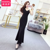 Сексуальное летнее платье, длинная юбка, 2020, в обтяжку, по фигуре, с открытой спиной