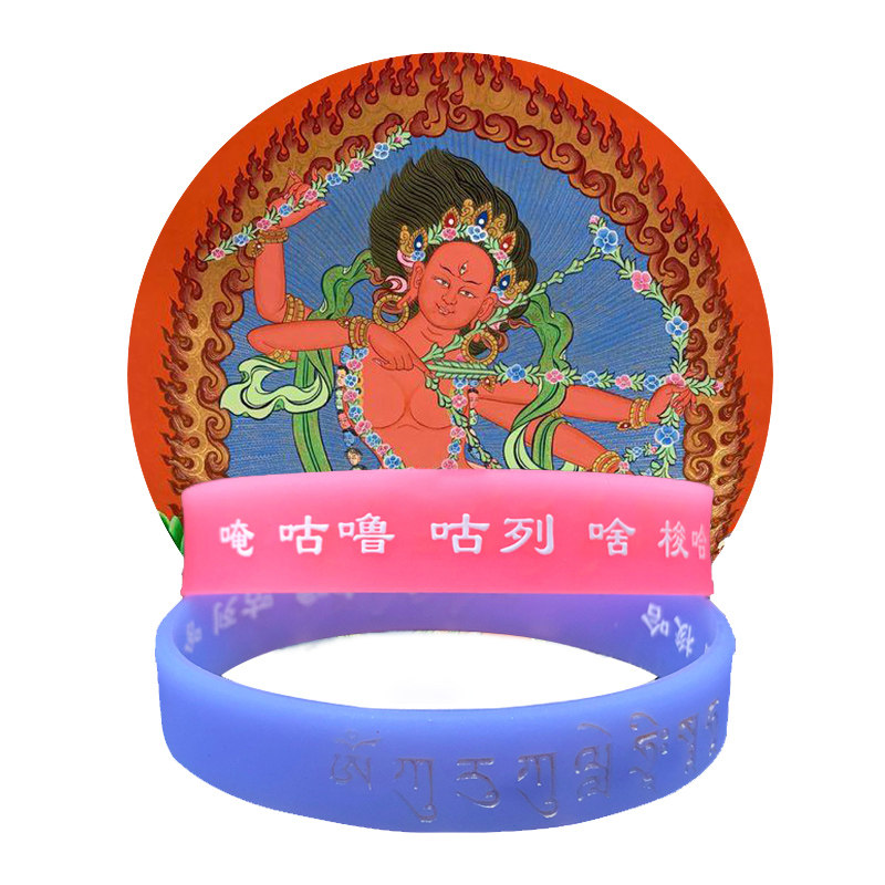 The hand ring of the silica gel is made