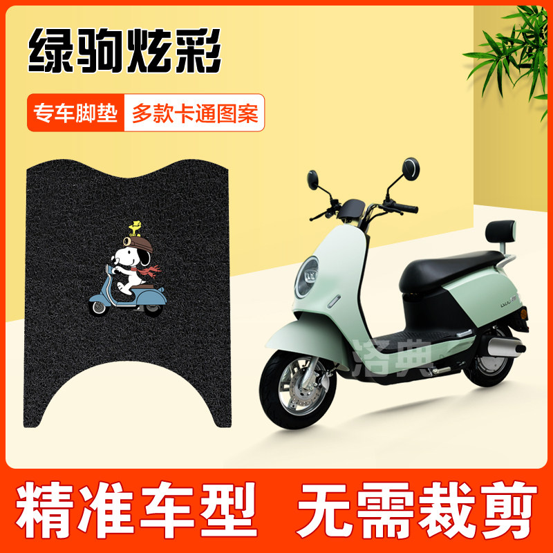 Green Colt handsome LJ1000DQT-16 Taurus LJ1000DT-2 colorful silk circle durable waterproof electric car mat