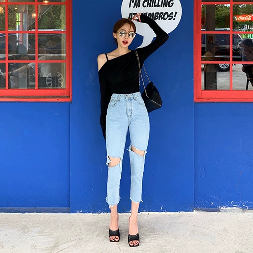 Светлые летние тонкие джинсы, весенние штаны, высокая талия, по фигуре, свободный прямой крой