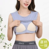 Шелковая лента, топ с чашечками, пижама, летний тонкий жилет без рукавов, комплект