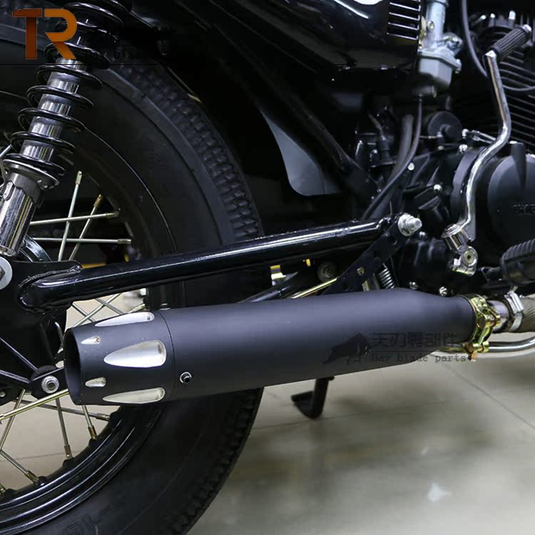 Ống xả retro sửa đổi Harley Prince Honda sửa đổi ống xả Triumph leo núi sửa đổi ống xả - Ống xả xe máy pô xe máy