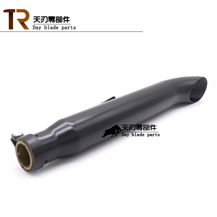 Xe máy retro Harley ống xả cổ đất đại bàng vua retro Hoàng tử hàng thẳng sửa đổi miệng ống xả đuôi - Ống xả xe máy ống pô xe máy