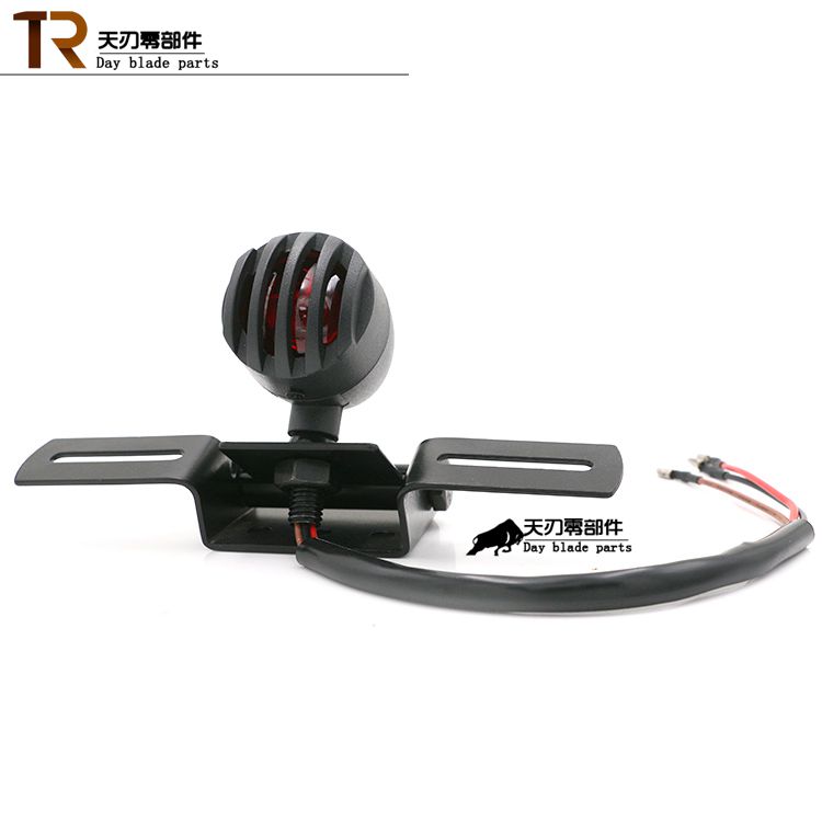Xe máy được cải tiến bằng kim loại retro đèn hậu Harley Cruise Prince CG125GN125 đèn hậu phanh sau đèn led siêu sáng cho xe máy
