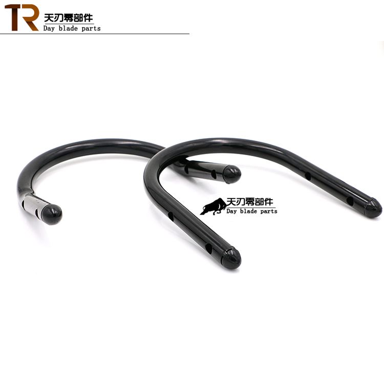 CG125 xe máy retro sửa đổi đuôi U-ống Honda hạnh phúc Ngọc Trai Sông tail lan can đuôi kệ Khung bảo vệ xe máy
