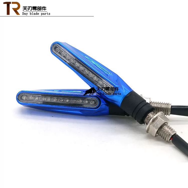 Xe máy sửa đổi phụ tùng xe thể thao LED bật tín hiệu lắp ráp xe tay ga đèn lái hướng bóng đèn