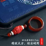 爱绚 Apple, vivo, huawei, xiaomi, oppo, совместимый мобильный телефон, китайское кольцо, креативный ремешок, украшение для мобильного телефона подходит для мужчин и женщин, короткая подвеска из нефрита, китайский стиль, для влюбленных