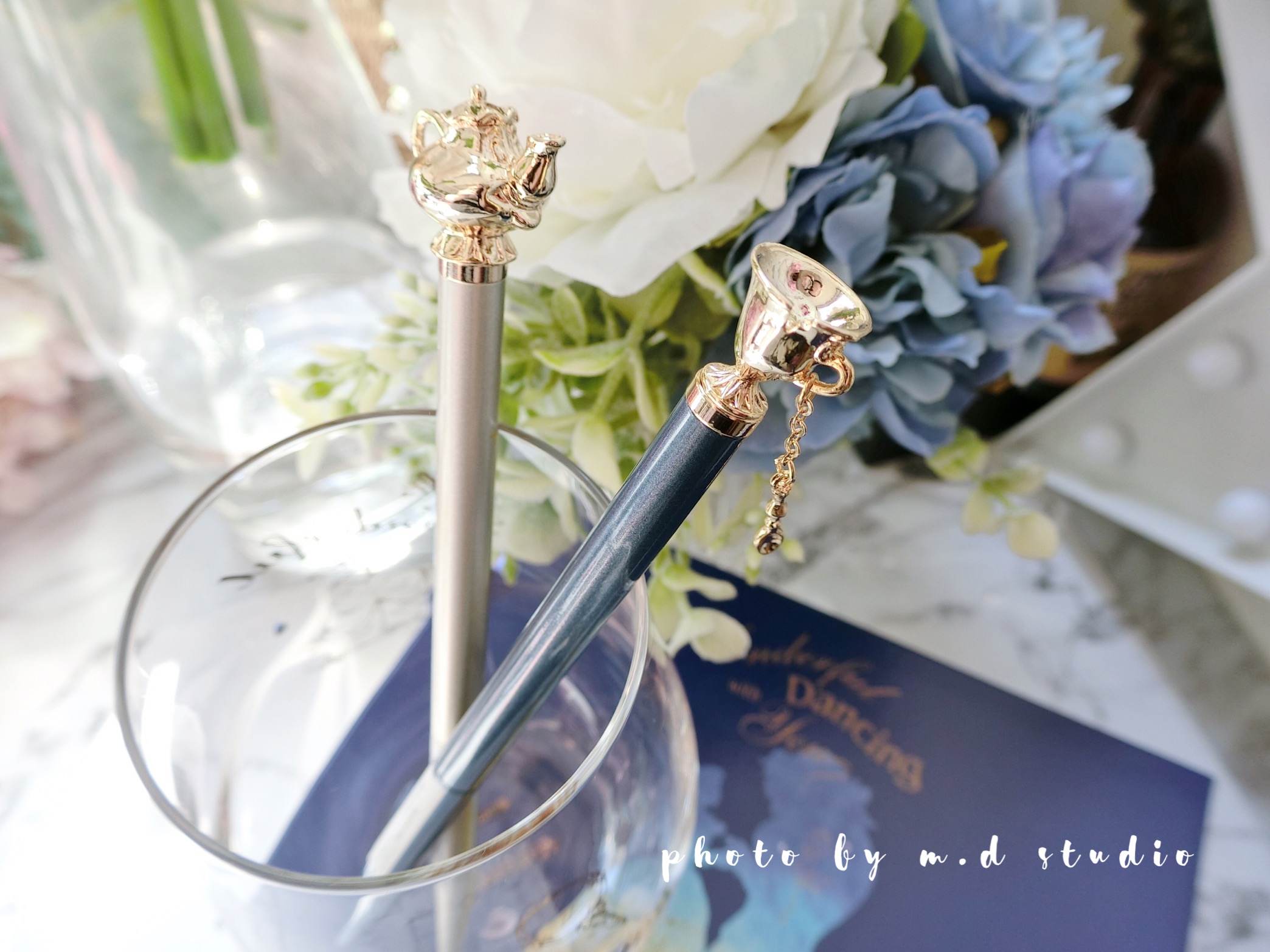 Spot Japanese afternoon tea beauty beast limited teapot Mrs. Archie ball pen