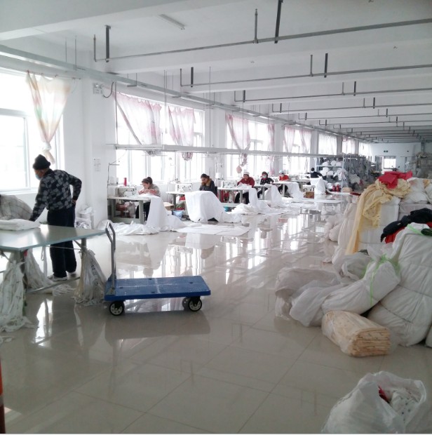 Khách sạn khách sạn gai lúa mì bộ đồ giường bằng vải bông polyester bông trắng bông lúa mì - Khăn trải giường ra trải nệm