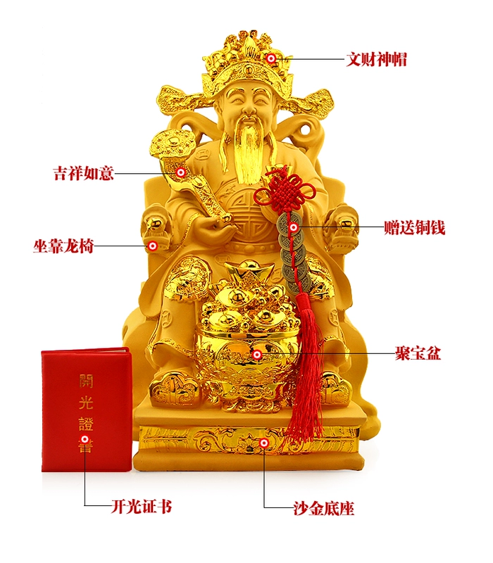 Thần Li Yijia Wencai đã khai trương phòng khách tượng phật may mắn dành riêng cho Sha Jin Qiao Feng Shui mở quà thiết kế tiệm nail