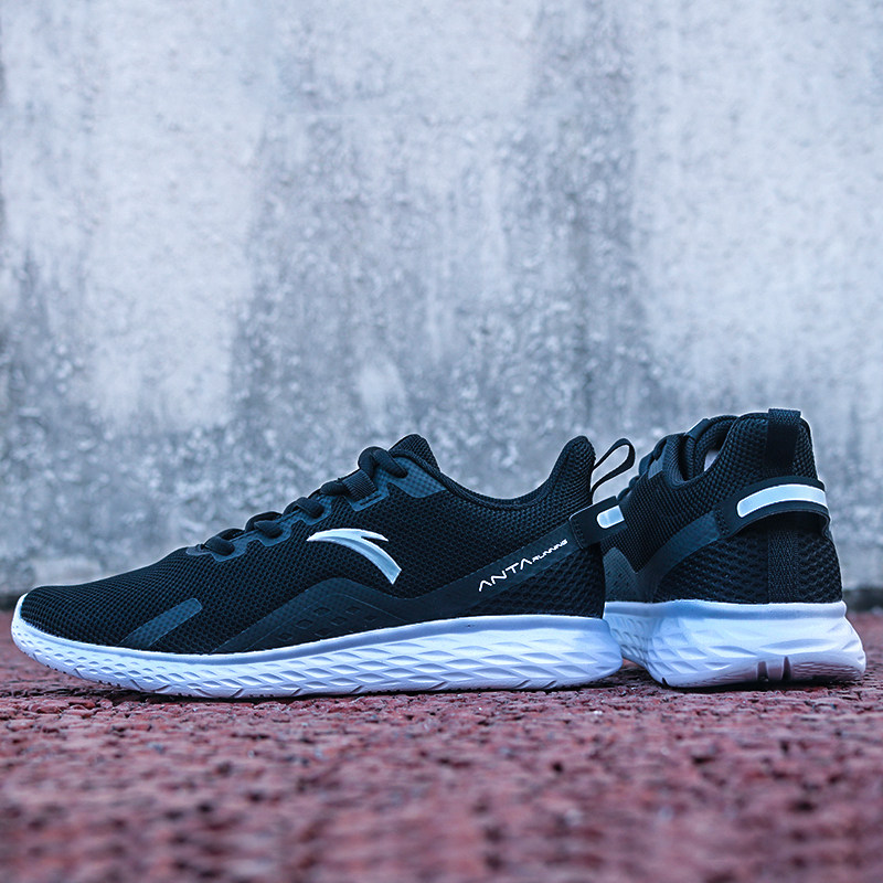 p Anta sports shoes men's 2021 spring and autumn summer mesh non-slip comfortable running shoes small white shoes 111935525R