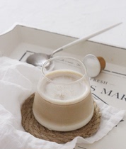 Fuji Mountain Cup Inwind Nordic Day-style explosion-proof heat-resistant glass-whisky cup pudding cup with microwave oven