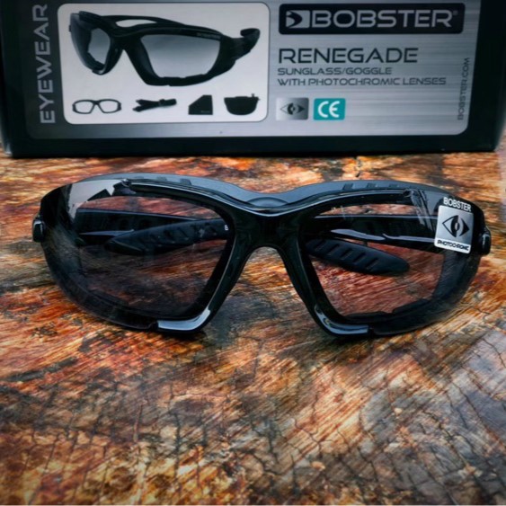Spot bobster Harley riding goggles automatic color changing Indian motorcycle RA retro windproof goggles