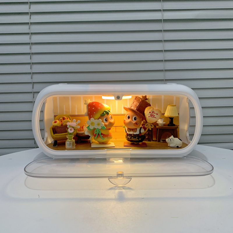 Star-Themed Heart-Pounding New Wedding Engagement Gift Blind Box Figurine Scene Decoration DIY Display