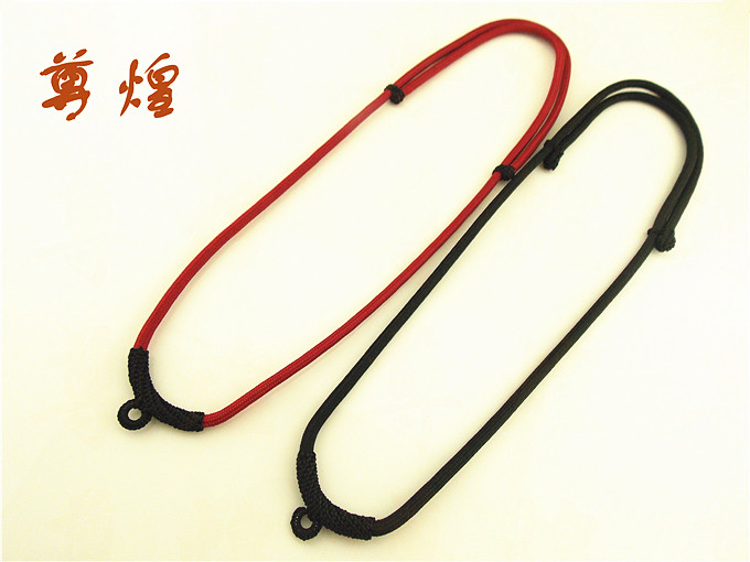 Zun Huang Thai Buddha Board Special Cotton Rope Necklace One Hang of Two-hanging telescopic Buddha Rope Buddha Chain Hanging Necklace