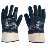 Большой маслянистые нефтяные перчатки Ding Qing Glue Anty -Skid Canvas Полный клей Стахора