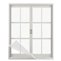 Белая марля и белая наклейка+(хорошее двойное шитье)