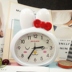 Cartoon đồng hồ báo thức đồng hồ báo thức bunny sáng tạo dễ thương đồng hồ cạnh giường ngủ sinh viên đồng hồ trẻ em cô gái cá tính đồng hồ. 