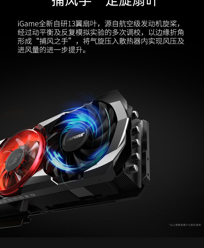 Видеокарта 七彩虹rtx3080/ti火神vulcan oc电脑台式游戏独立显卡