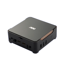 AOC Mini迷你主机 MOSS小苔藓M3 商用办公家用台式电脑(12代四核N95 8G 256G 支持多屏显示 壁挂