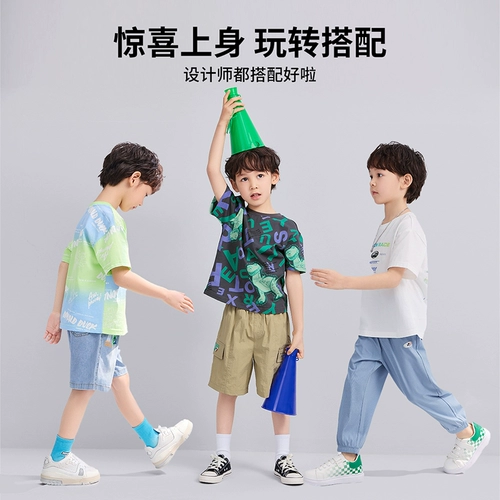 Дисней, трикотажная летняя одежда, хлопковая летняя детская футболка с коротким рукавом