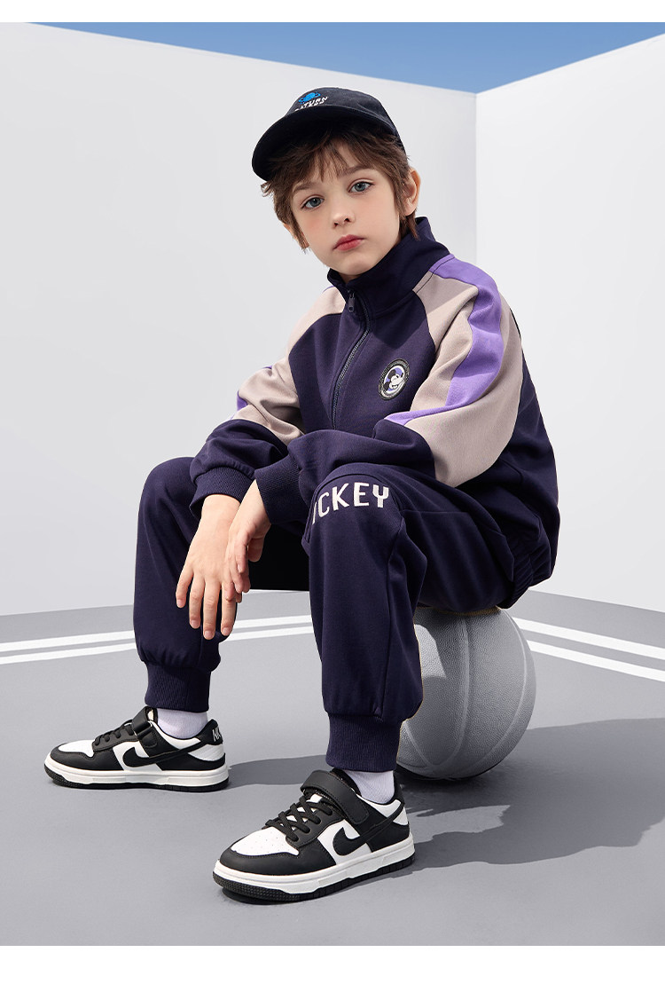 Дисней, спортивный костюм подходит для мужчин и женщин, весенняя детская толстовка, штаны для отдыха, комплект, тренд сезона 