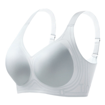 Hengyuanxiang Underwear Womens Summer Thin Small Breast Gathering Anti-Expansion Auxiliary Breast Jelly Strip Soft Support Seamless Bra