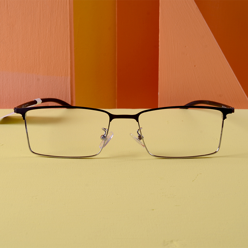 Myopia glasses male ultra-light myopia glasses men's pure titanium business 99055 55-18 33*140 10g
