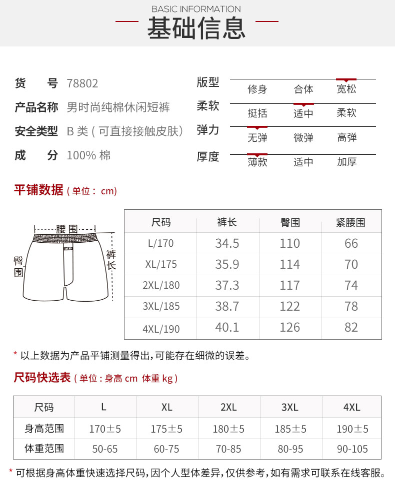 Quần mùa hè Shile quần short cotton nam rộng kích thước lớn thoáng khí cotton bốn góc đồ lót nam boyshort quần lót nam big size