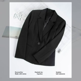 雀后 Пиджак классического кроя, весенний комплект, черная униформа медсестры, комбинезон, тренд сезона